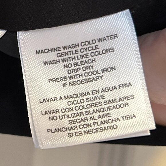 Ladies Evan Picone (Black Label) Black empire waist black formal dress Size 12 - Picture 6 of 9